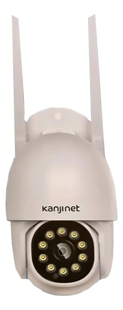 Camara Kanji Smart Ip Kj-camip1mx4 Wifi 1080fhd Seguridad Color Blanco