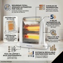 Calefactor KEN BROWN 5 Velas 2000 Watts (KB-2009)
