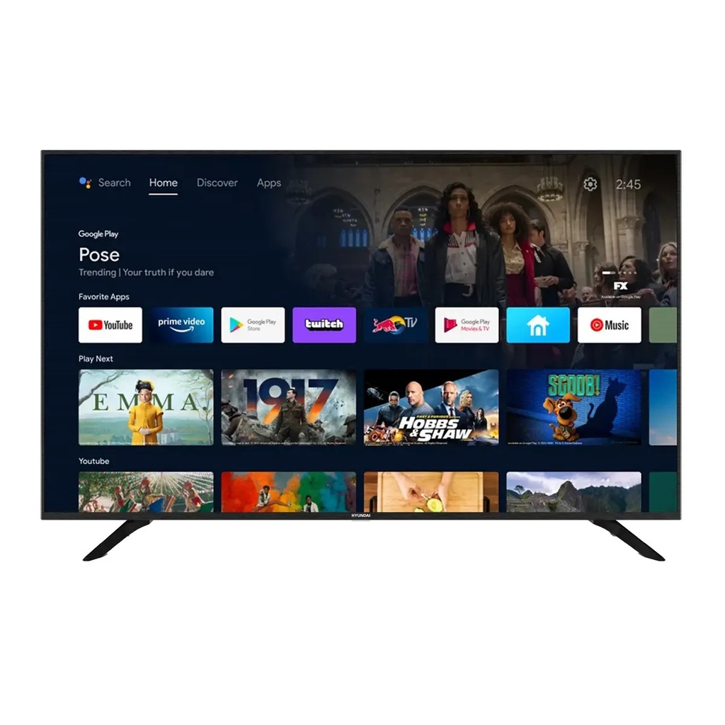 Smart Tv Hyundai 43 FHD Led Android TV (HYLED-43FHD8A)