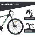 Bicicleta Anderson Aluminio A600 R29" X 18" Negro/Azul