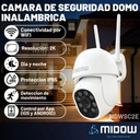 Camara Midow Exterior Domo 2K WIFI MDWSC2E