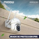 Camara Midow Exterior Domo 2K WIFI MDWSC2E
