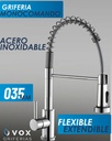 Griferia Cocina Monoco Acero Inox F35 IC06012697V V25305S