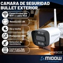 Camara Midow Exterior IP 2K WIFI BULLET (MDWSC1E)