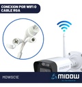 Camara Midow Exterior IP 2K WIFI BULLET (MDWSC1E)