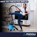 Aspiradora sopl. 1000W 10Lts. Liq. Polv. MDWA10