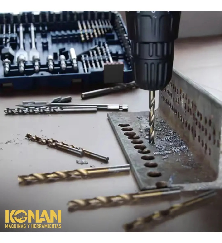 Set De Mechas Punta Konan y Acce De 100 Piezas IC041248 KTSET100