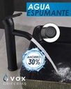 Grifería Cocina Monoco Acero Inox Ø40 Negro IC0601(V25105SB)