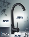 Grifería Cocina Monoco Ø35 Negro IC06012697V (V25705)