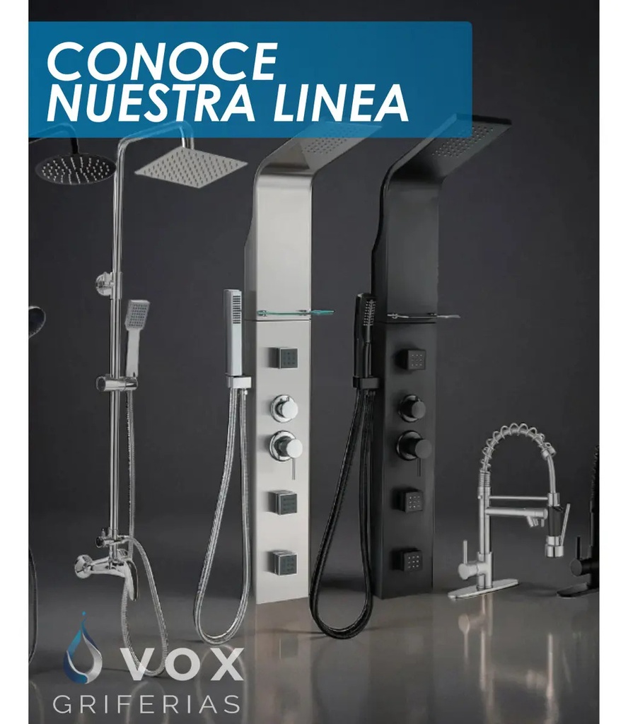 Grifería Cocina Monoco Ø35 Negro IC06012697V (V25705)