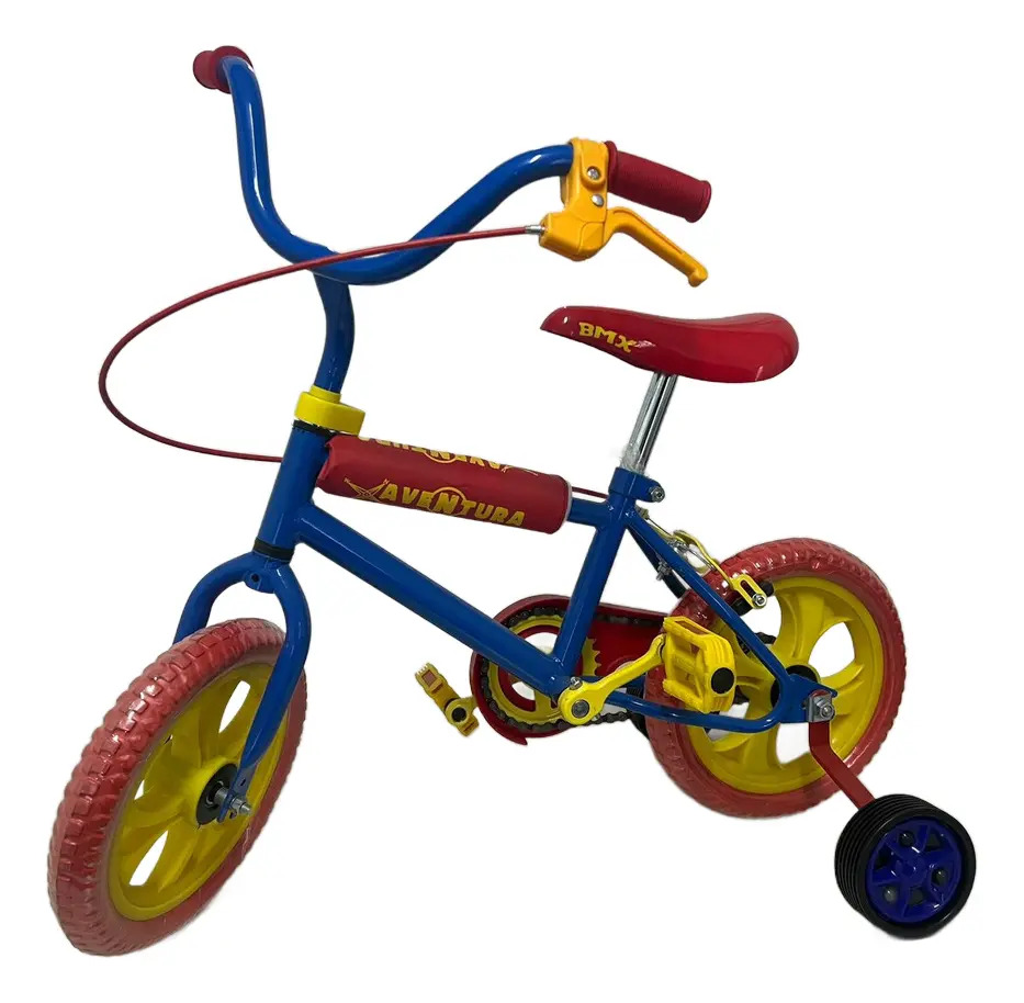 Bicicleta R12 Cross Infantil Nene Futura Color Azul 12 "