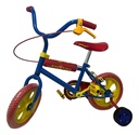 Bicicleta R12 Cross Infantil Nene Futura Color Azul 12 "