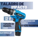 Taladro MIDOW 12v 10mm (MDWYI12V)
