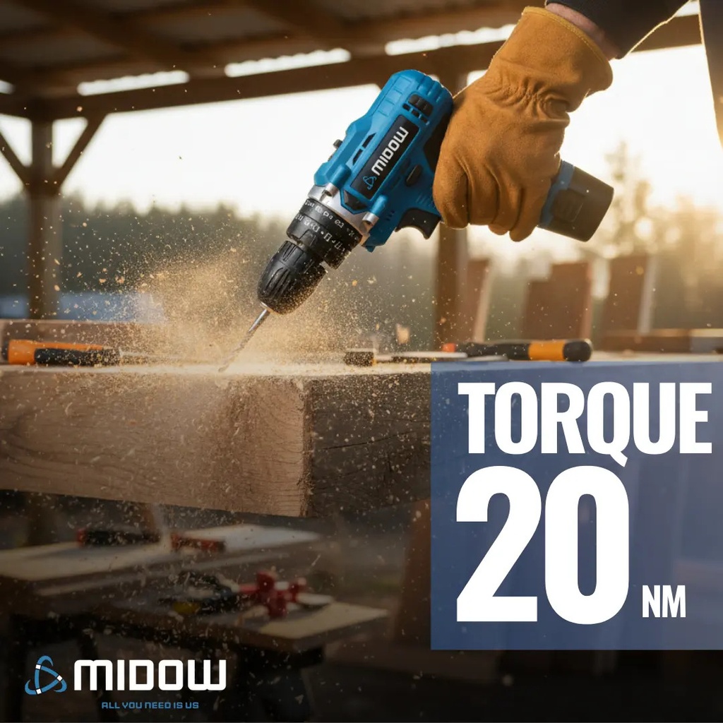 Taladro MIDOW 12v 10mm (MDWYI12V)