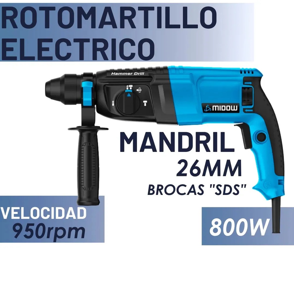 Rotomartillo MIDOW 26mm (MDWRH26M)