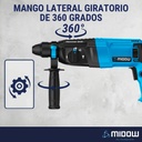 Rotomartillo MIDOW 26mm (MDWRH26M)