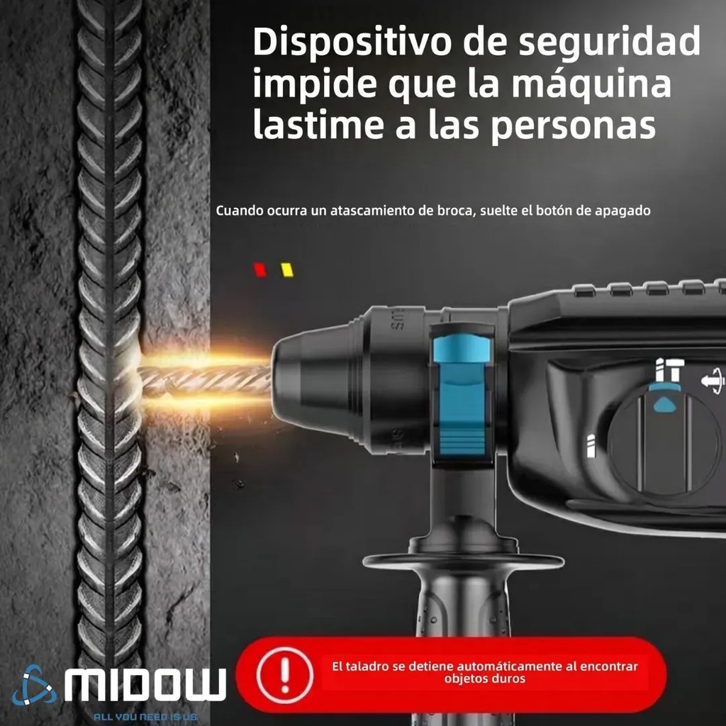 Rotomartillo MIDOW 26mm (MDWRH26M)