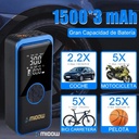 Inflador MIDOW Portatil (MDWIF150)
