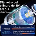 Inflador MIDOW Portatil (MDWIF150)