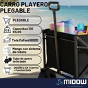 Carrito Pleglable Multiuso 2 en 1 MIDOW (MDWCSPL)