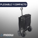 Carrito Pleglable Multiuso 2 en 1 MIDOW (MDWCSPL)