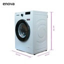 Lavarropas ENOVA Inverter Carga Frontal 6KG 1000 RPM Max Blanco (LEO6F11-BL)