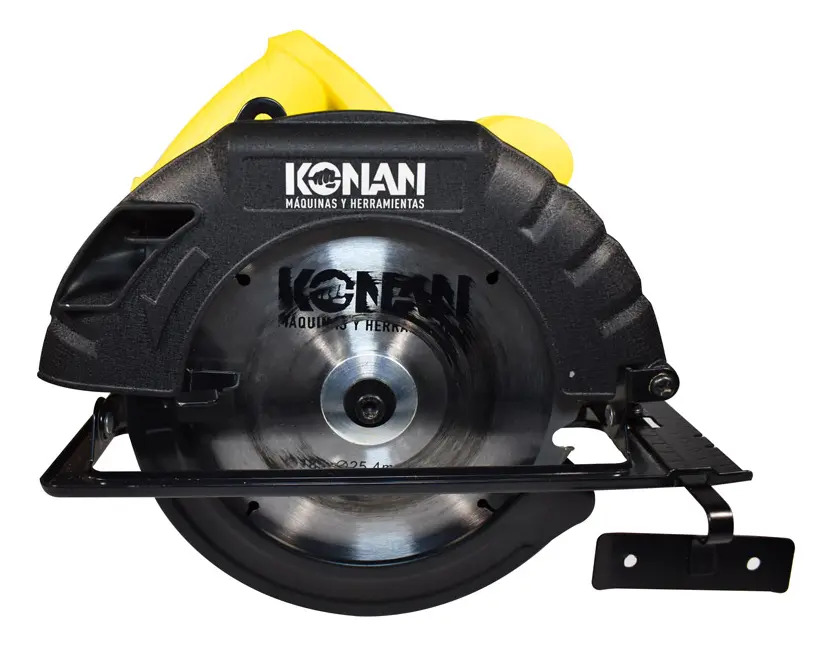 Sierra Circular 1300w - 24 Dientes Konan Frecuencia 50 Amarillo