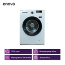 Lavarropas ENOVA Inverter Carga Frontal 6KG 1000 RPM Max Blanco (LEO6F11-BL)