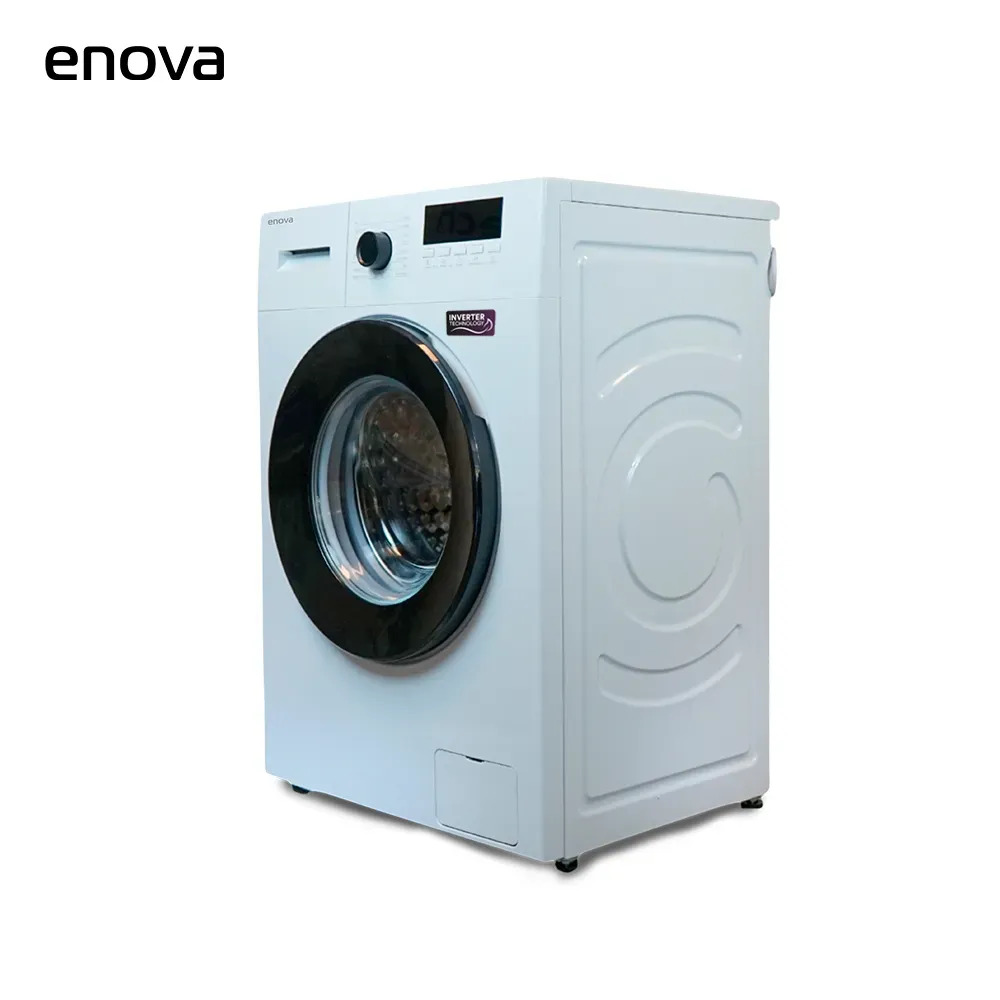 Lavarropas ENOVA Inverter Carga Frontal 6KG 1000 RPM Max Blanco (LEO6F11-BL)