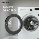 Lavarropas ENOVA Inverter Carga Frontal 6KG 1000 RPM Max Blanco (LEO6F11-BL)