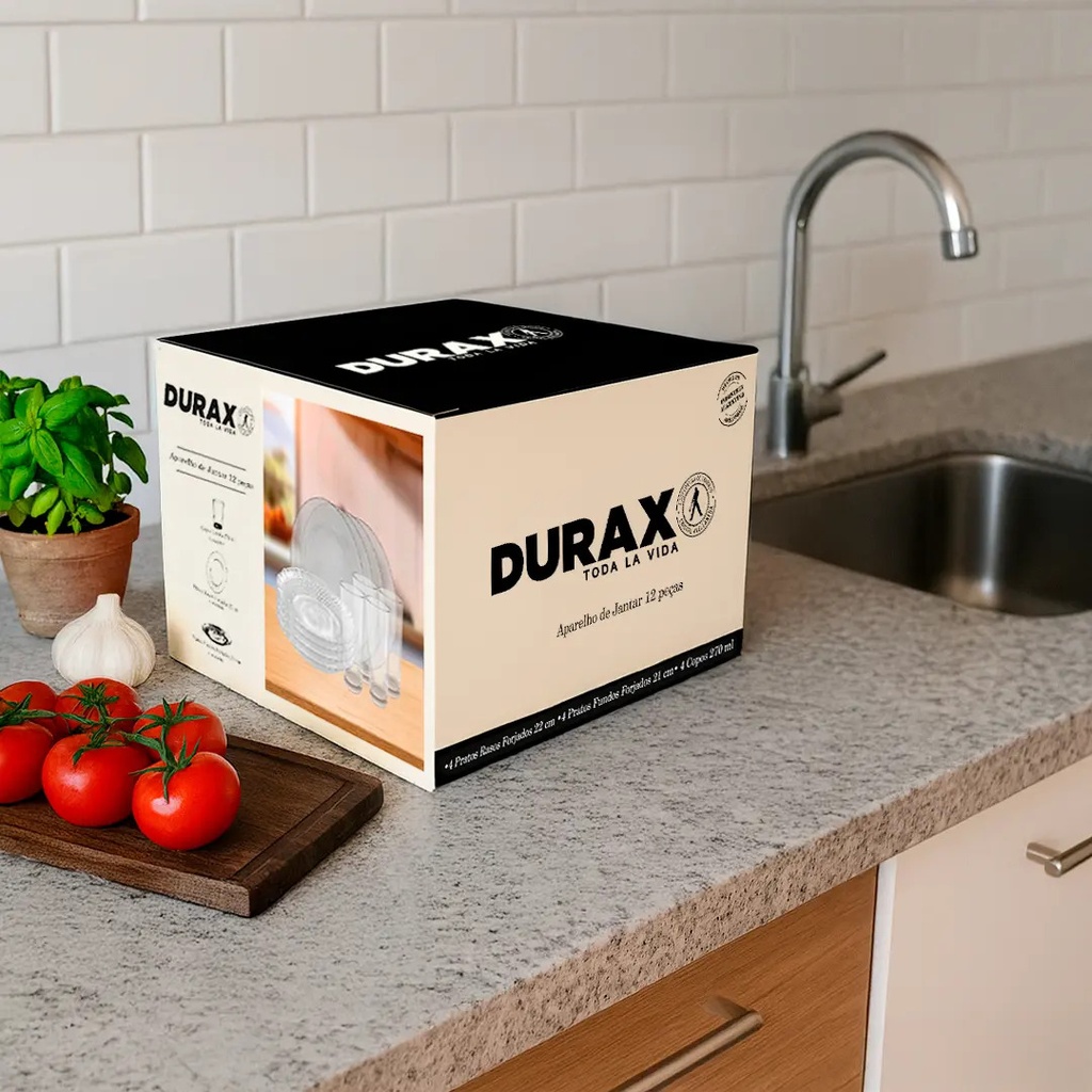 Set De Vajilla Durax 12 Piezas (JVA511)