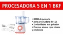 Multiprocesadora Bkf Bf-fp805 800w Blanca Y Roja 220v Blanco/rojo