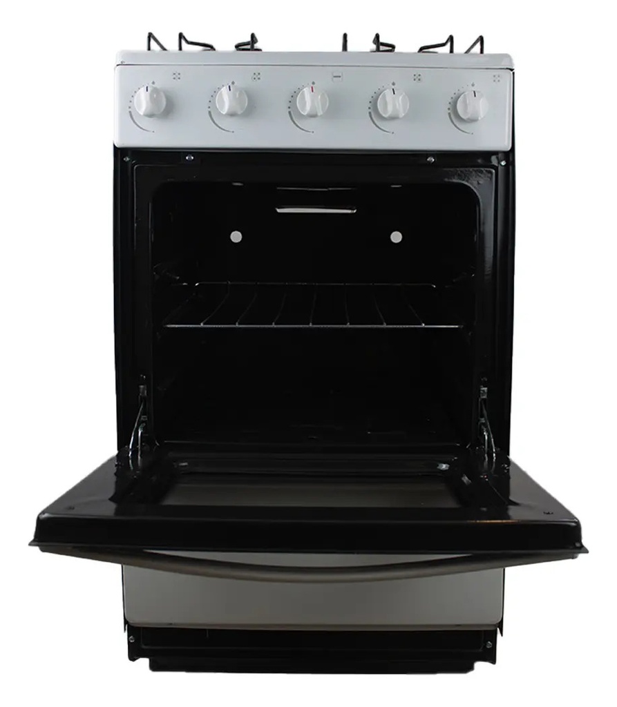 Cocina Vitta 4 Hornallas 52cm Puerta Y Respaldar De Vidrio