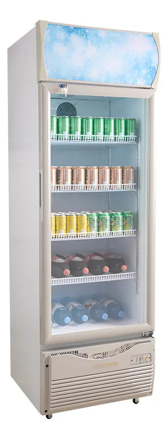 Heladera Exhibidora Telefunken 395l Tfk-ex395 Color Blanco