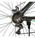 Bicicleta Mountain Bike R26 Head 21 Velocidades Frenos Disco Color Negro/verde Tamaño Del Cuadro M