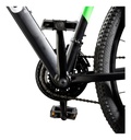 Bicicleta Mountain Bike R26 Head 21 Velocidades Frenos Disco Color Negro/verde Tamaño Del Cuadro M