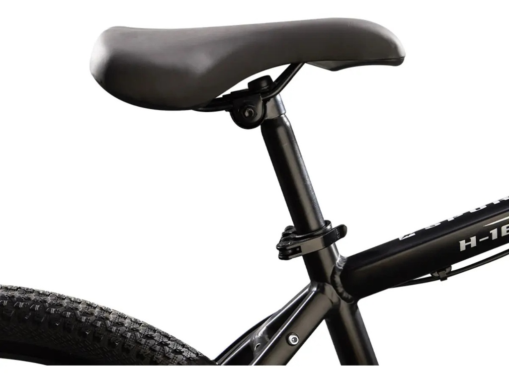 Bicicleta Mountain Bike R26 Head 21 Velocidades Frenos Disco Color Negro/verde Tamaño Del Cuadro M