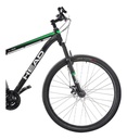 Bicicleta Mountain Bike R26 Head 21 Velocidades Frenos Disco Color Negro/verde Tamaño Del Cuadro M