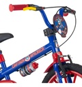 Bicicleta Infantil Aro 16 Capitán América Nathor, Color Azul
