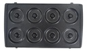 Sandwichera 4 En 1 Kanji Home Kjh-sm750m3n1-03 Color Negro Plateado