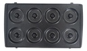 Sandwichera 4 En 1 Kanji Home Kjh-sm750m3n1-03 Color Negro Plateado