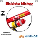 Bicicleta Infantil Aro 12 Mickey Nathor Color Rojo Rojo 12  
