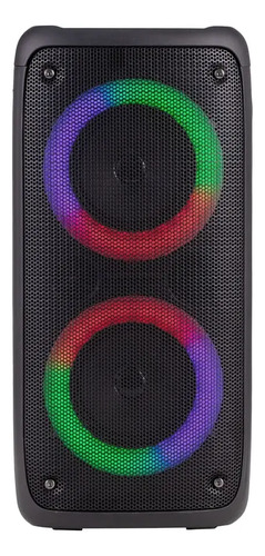 Parlante Inalambrico Bt Tws Bass Rgb - Parlante Portatil Negro