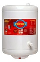 Termotanque Eléctrico Ecotermo Pópuli 49l Conexión Inferior 1400w Blanco