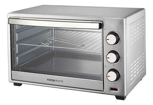 [5245] Horno Eléctrico Kanji Home- 28 Lts 1600w Silver Cye Color Gris