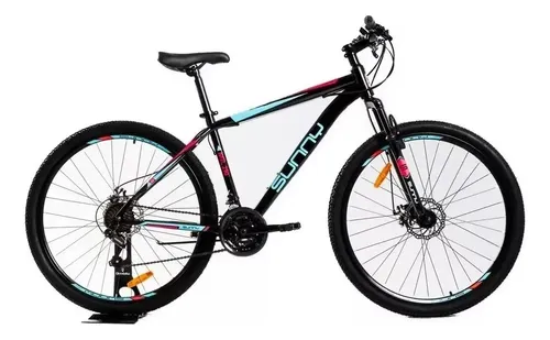 Mountain Bike Topmega Regal R29 M 21v Frenos Negro/naranja Negro/blanco/fucsia M