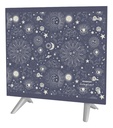 Calefactor Eléctrico Peabody Vitro Convector 1000w Azul Galaxia Azul