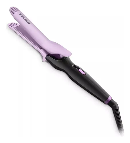 [5390] Alisador Planchita Para Cabello Lila Yelmo Ap-3310 Negro