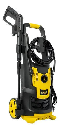 Hidrolavadora Konan 2200w 150 Bar Deposito De Detergente Negro