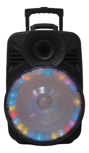 Parlante Bluetooth Harrison Kanji Acid Lux Con Carro 1000w Negro